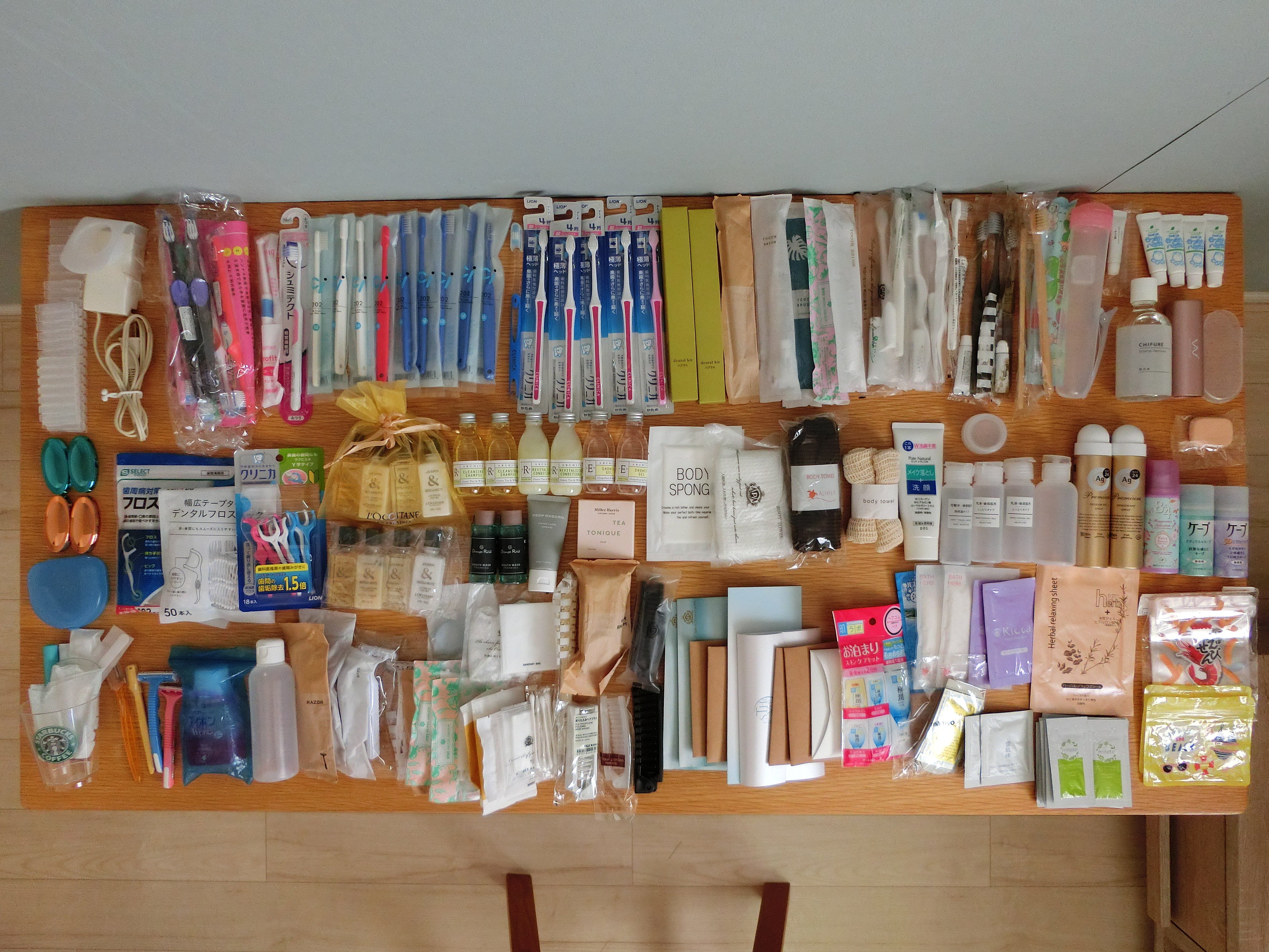 アメニティの断捨離｜くら