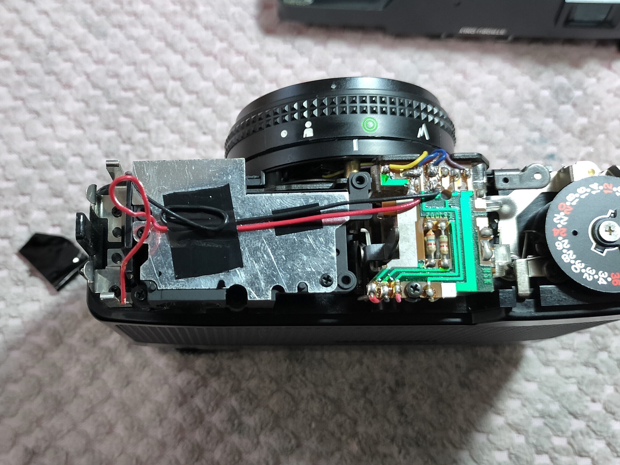 RICOH A-2の分解｜フィルムカメラ修理のアクアカメラ