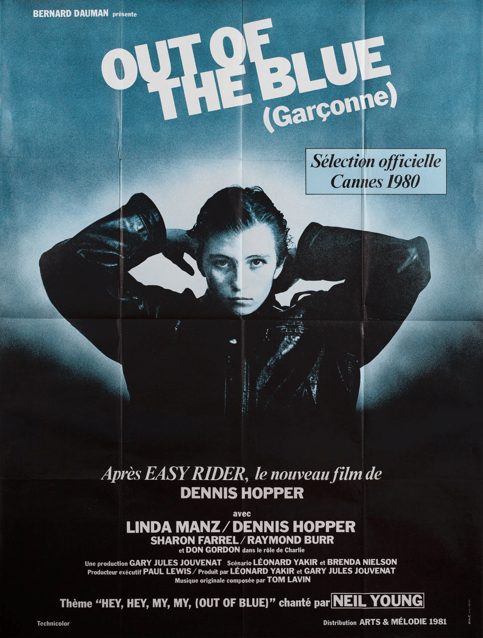 デニス・ホッパーが監督したカナダ映画『アウト・オブ・ブルー』(1980