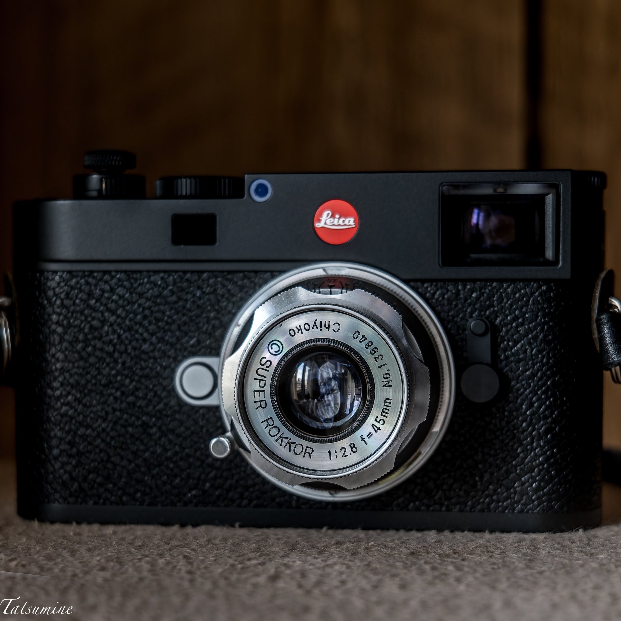 梅鉢という異名のSUPER ROKKOR 45mm F2.8｜tatsumine