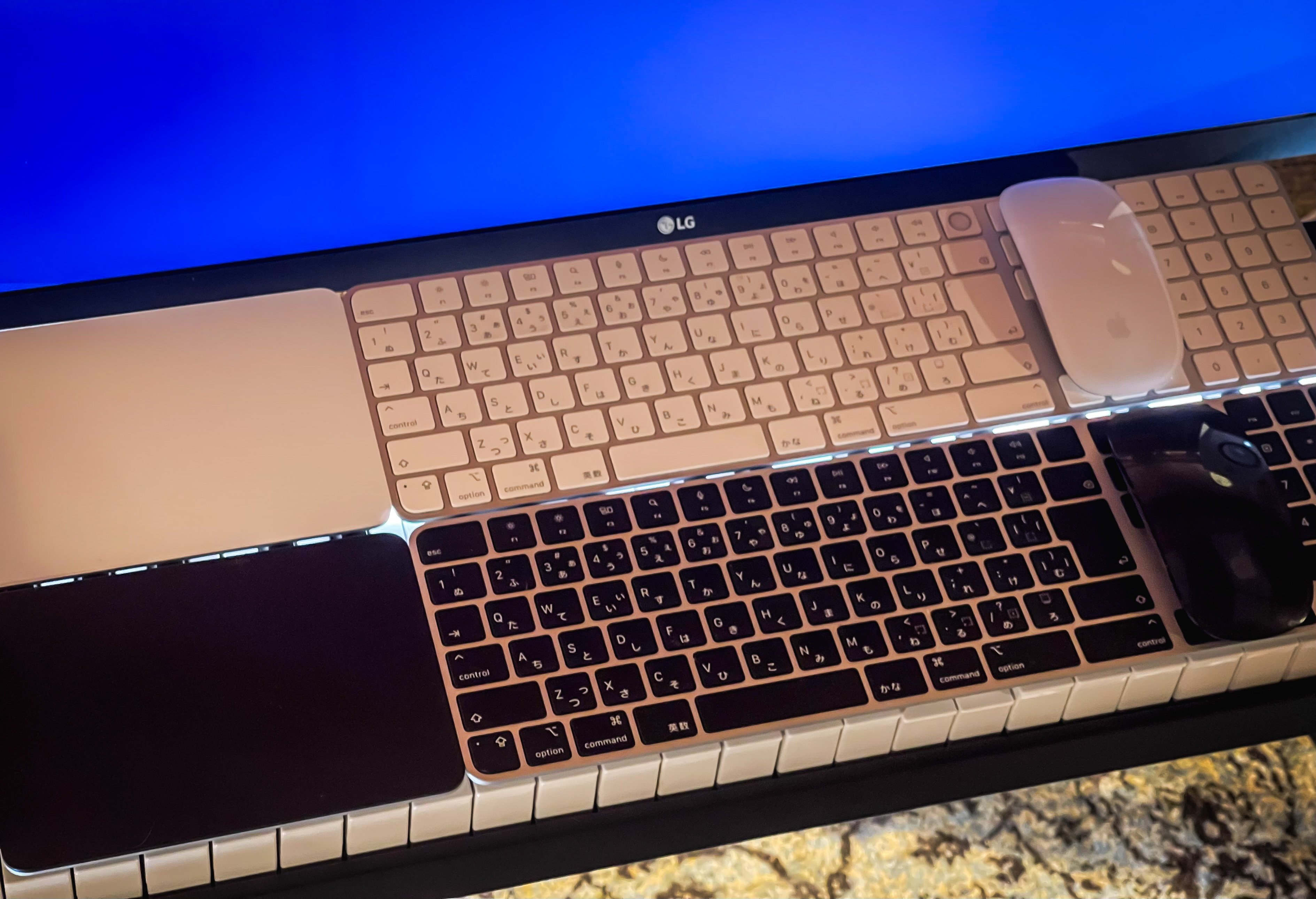 デバイス類を黒と白でカラーリングしてみた｜浜渦正志 Masashi Hamauzu