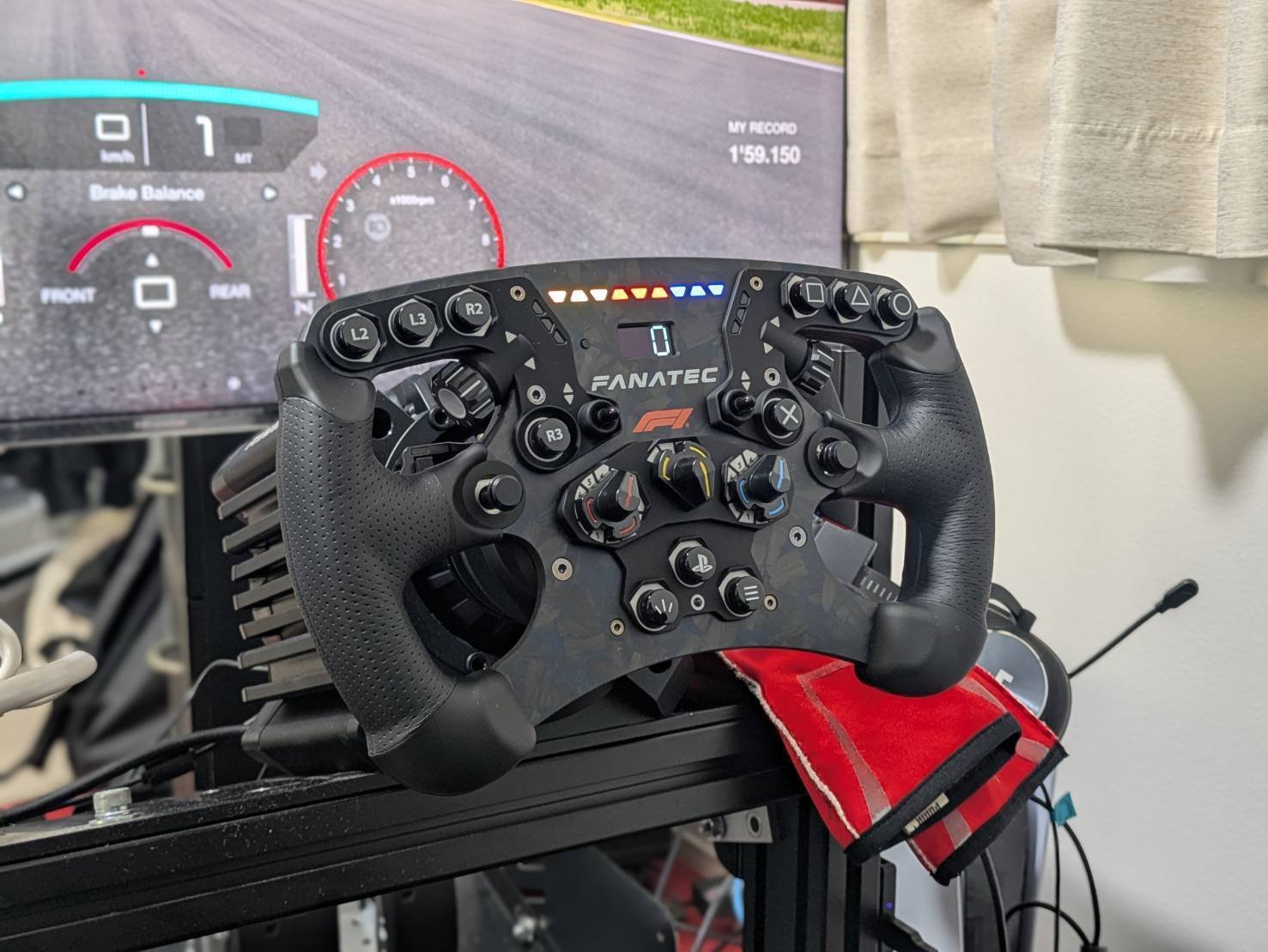 GT7用筐体】FANATEC ClubSport Racing Wheel F1ステアリング｜岡田衛