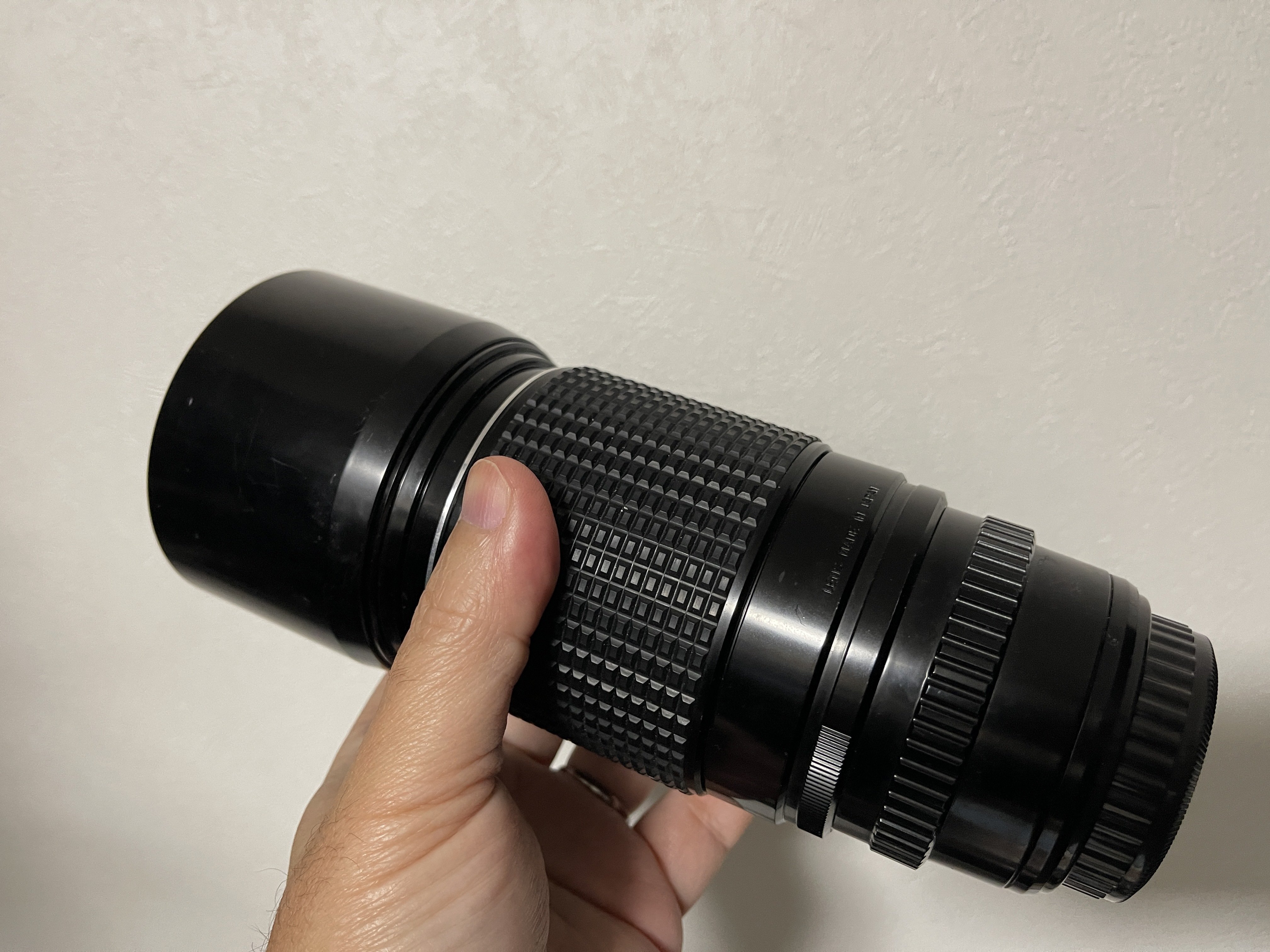 SMC PENTAX 300mm F4こと恵方巻｜怪力熊男