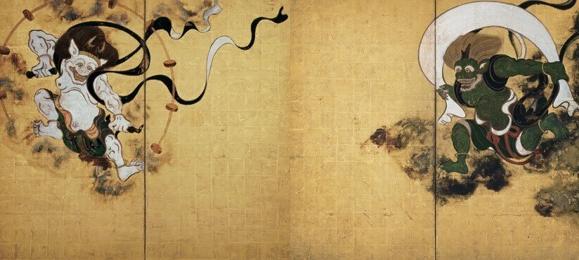 俵屋宗達「風神雷神像図」解説｜Kozuka