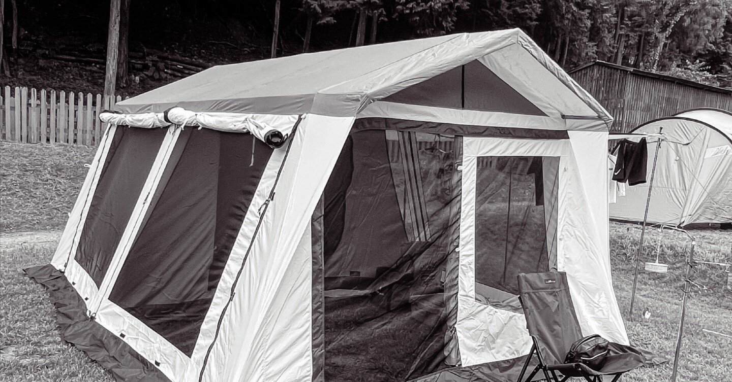 ogawa ロッジーシェルターT/C LOG｜Day1｜初張り｜TAPPER888