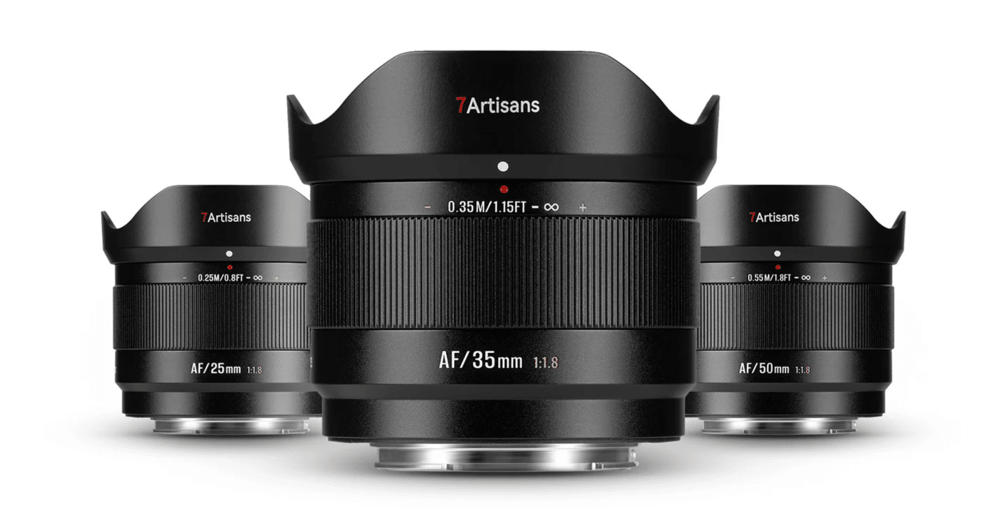 七工匠 7Artisans AF LITE 徹底解説】25mm/35mm/50mm F1.8 レンズの