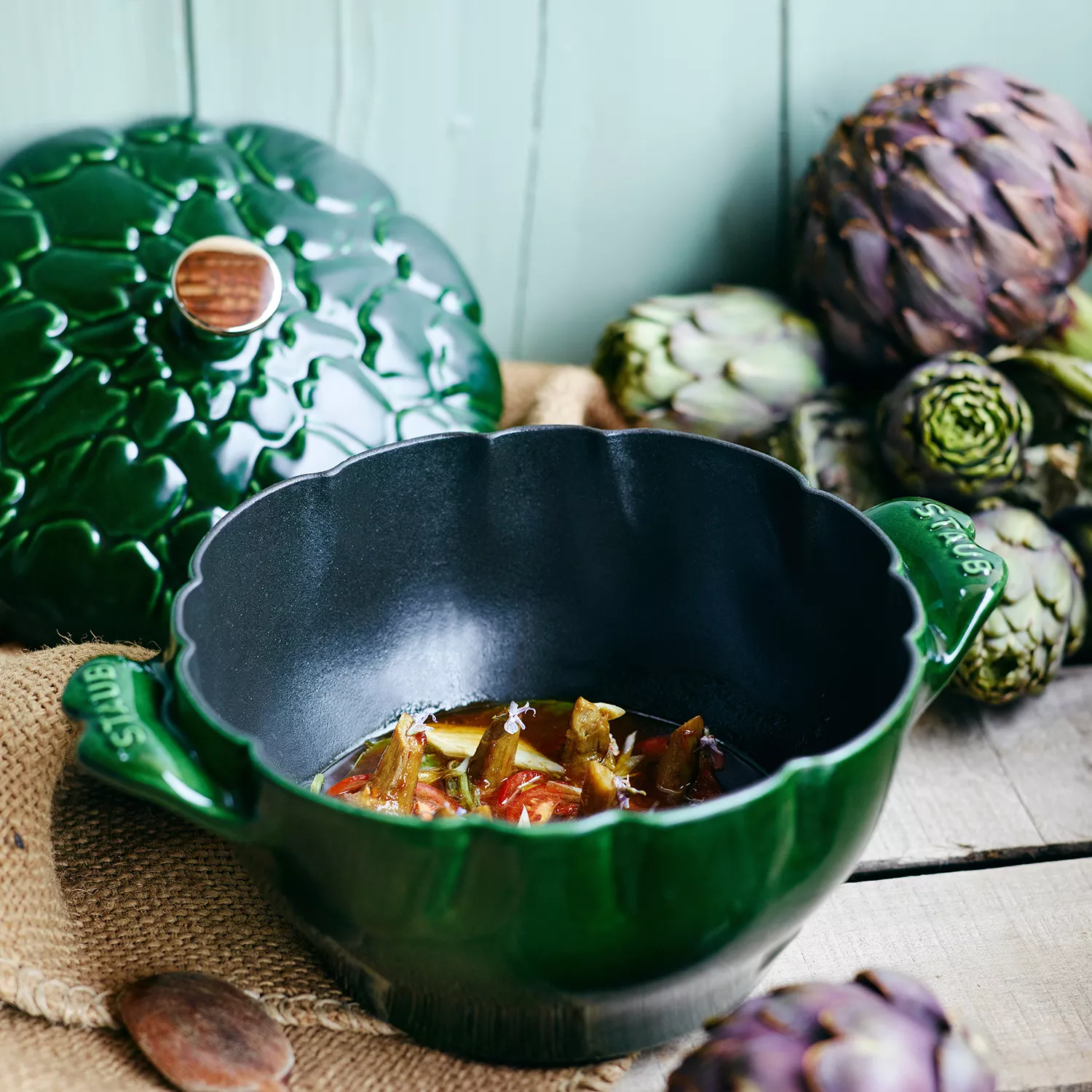 Staub Artichoke Dutch Oven, 3 qt. | Sur La Table