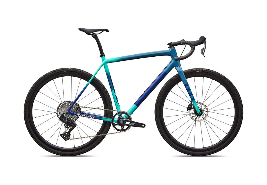 CRUX EXPERT - SRAM RIVAL XPLR AXS GRYBLU/LGNBLU/DUNEWHT 52(52