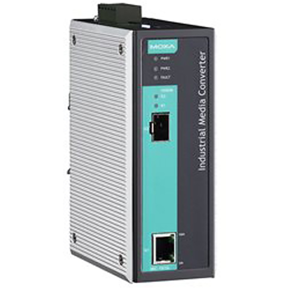 Moxa IMC-101G-T Industrial Giga Media Converter,10/100/1000BaseT(X