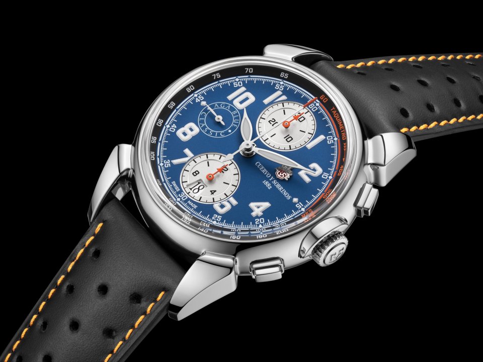 クエルボ・イ・ソブリノスが「クロノグラフ アガ ブルー クラシック