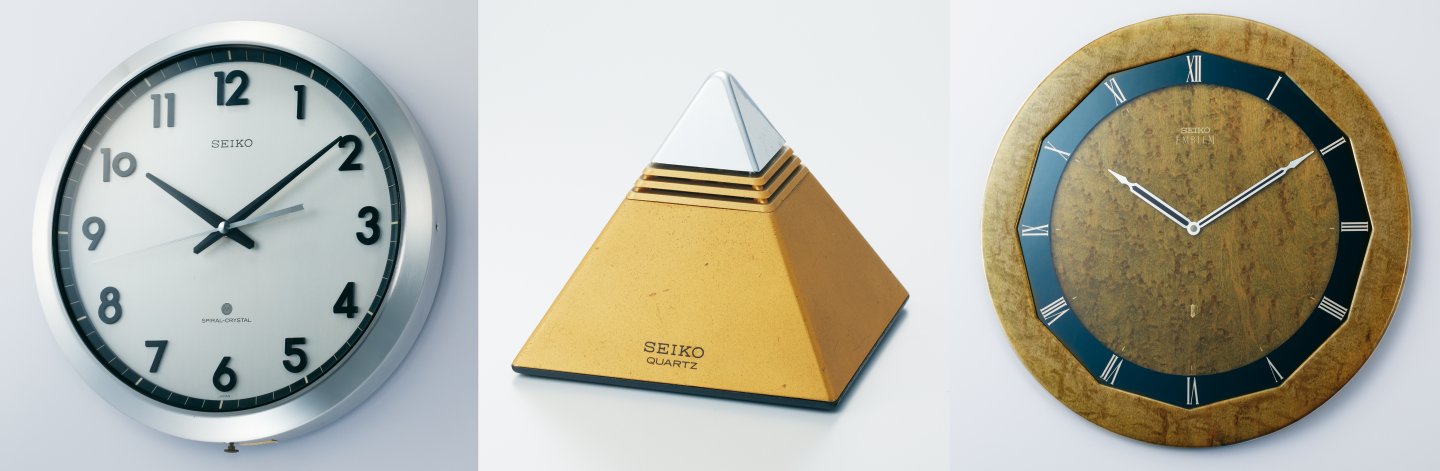 セイコー クロック3製品が 国立科学博物館「未来技術遺産」に同時登録