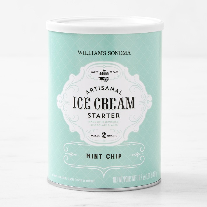 Williams Sonoma Ice Cream Starter - Mint Chip | Homemade Ice Cream