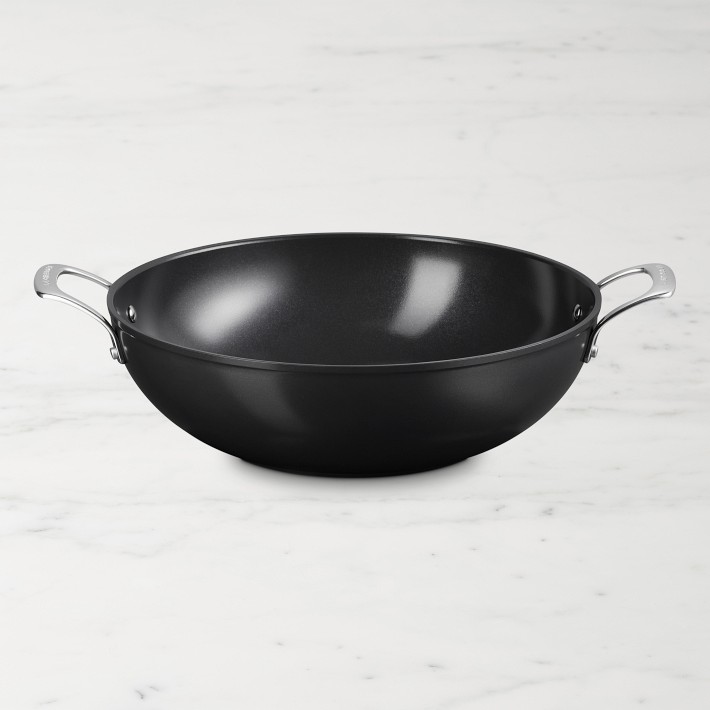 Le Creuset Essential Ceramic Nonstick Wok, 6.25-Qt. | Williams Sonoma