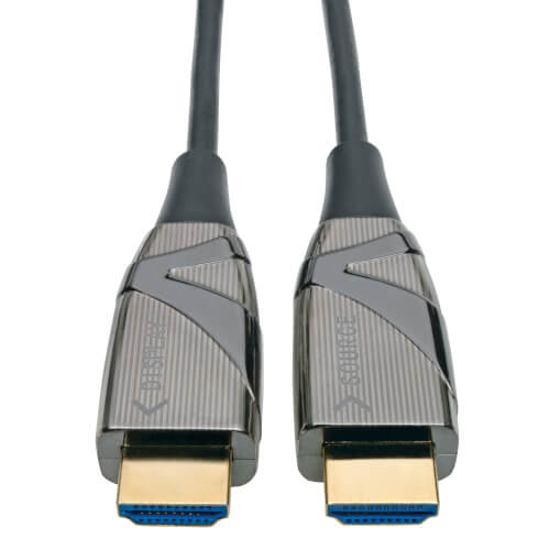 4K HDMI Fiber Active Optical Cable, AOC, 4Kx2K, M/M, 40m | Eaton