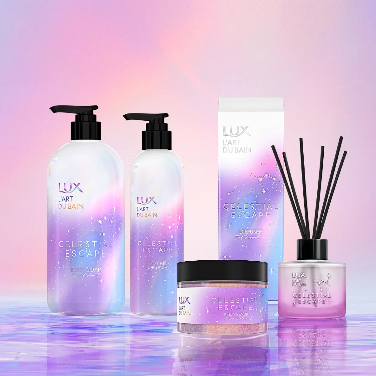 ボディソープ luxe cream soap, body polish & gloss luxe cream soap
