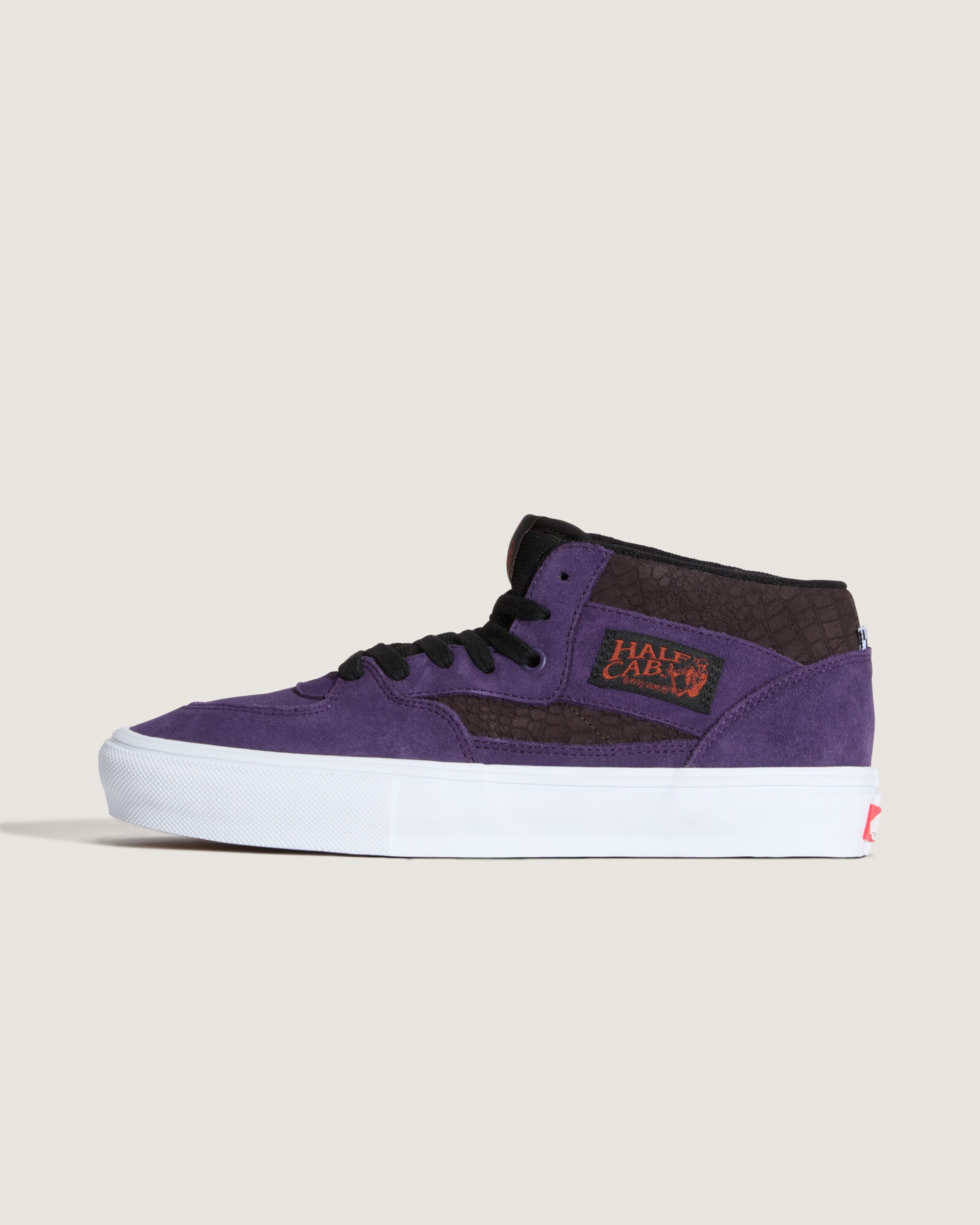 Skate Half Cab Shoe in Croc Grape Purple | Vans