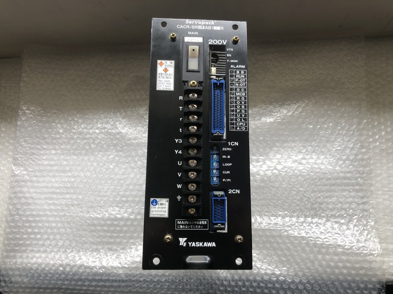 安川電機 YASKAWA サーボパック SERVOPACK CACR-SR 05 AB1 ER | マシン