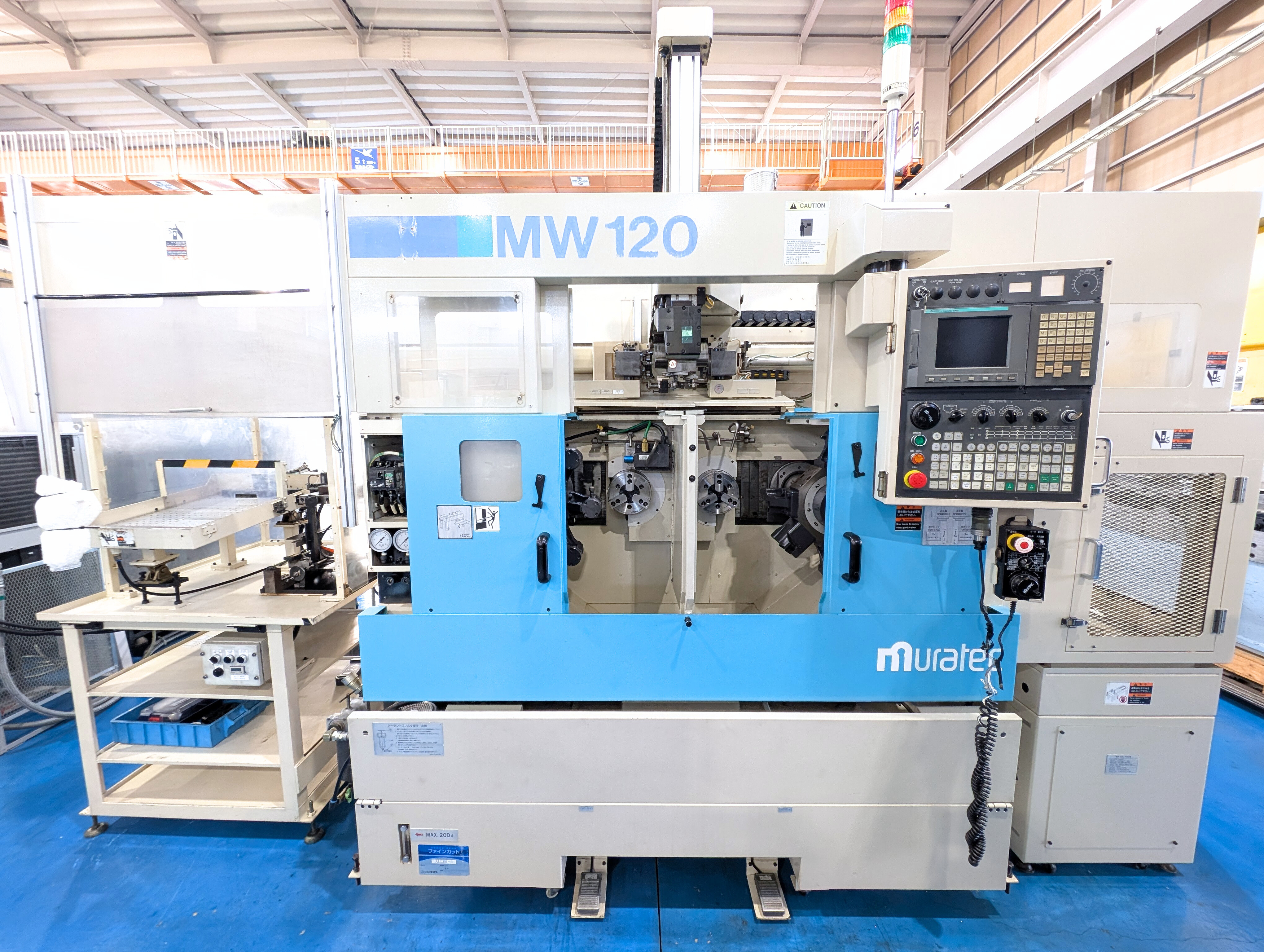 村田機械 CNC平行2軸旋盤 MW-120 | マシンライフ