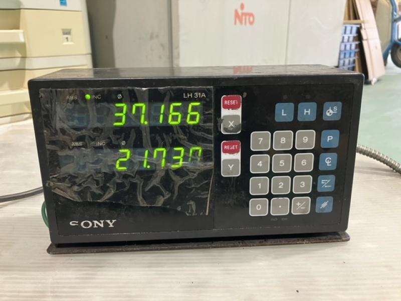 ソニーマグネスケール デジタルカウンター LH31A-2 | マシンライフ