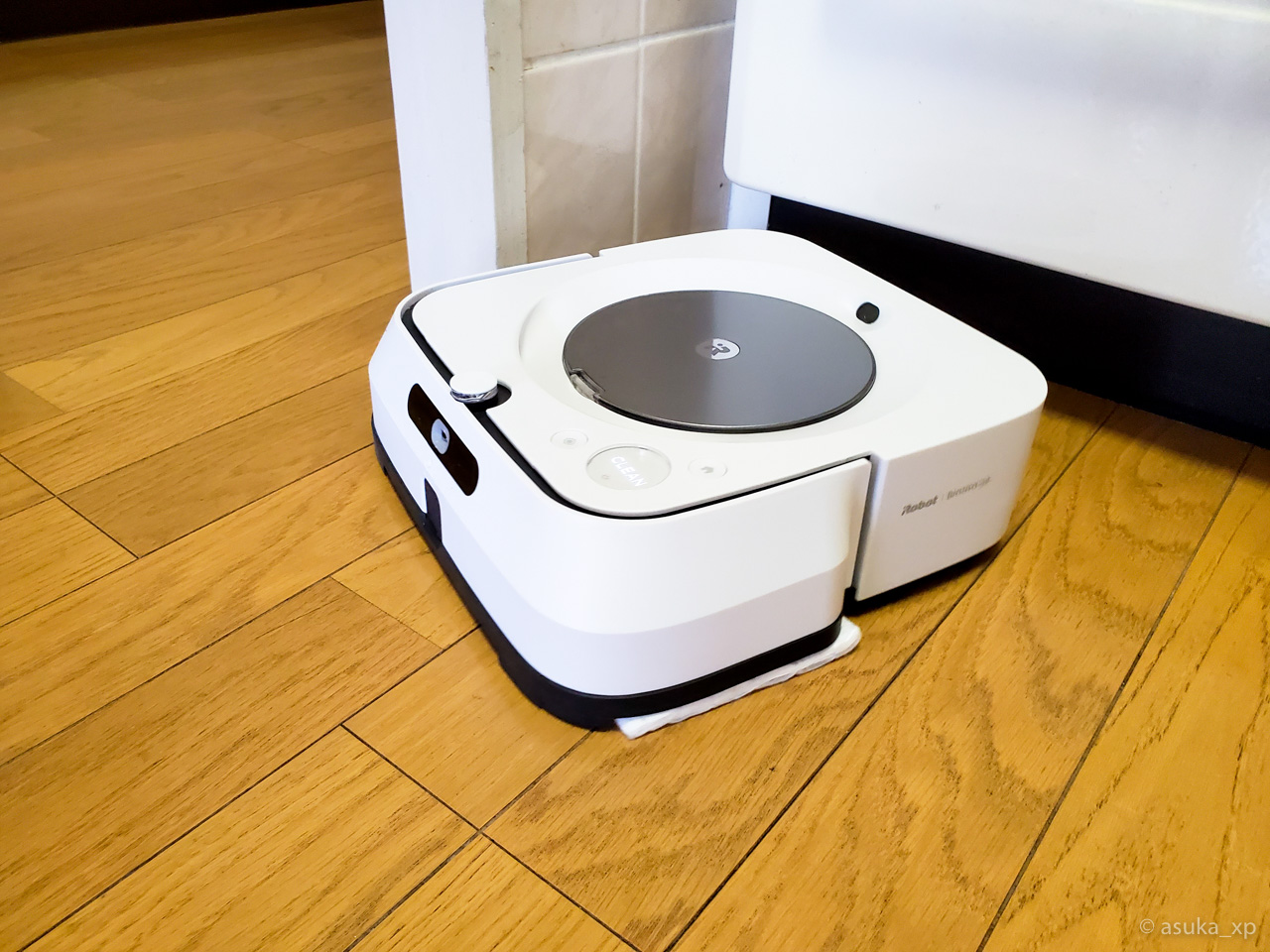 水拭きロボット「ブラーバジェット m6」、水を噴射してほしくない