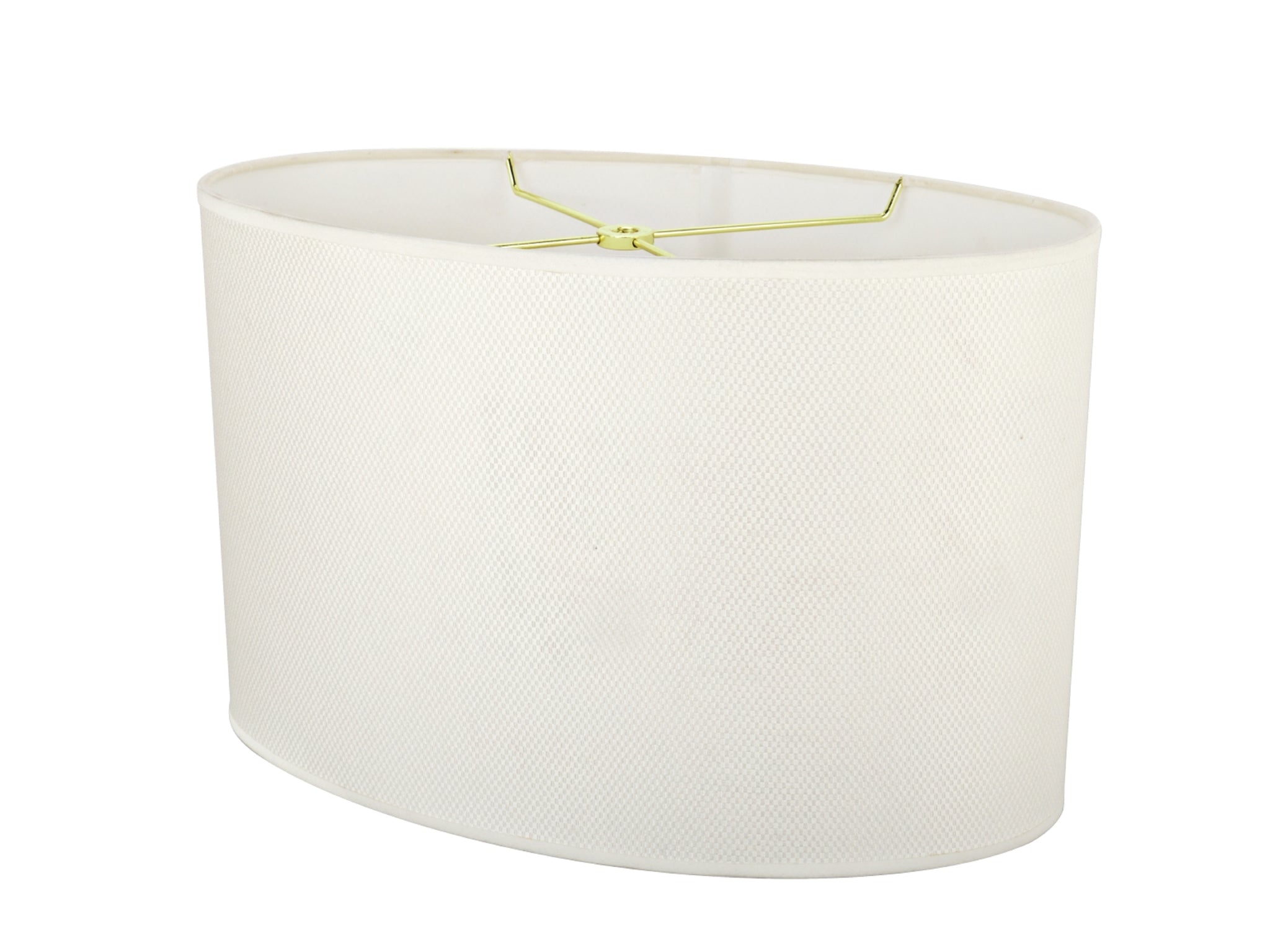37021 Transitional Oval Hardback Spider Construction Lamp Shade