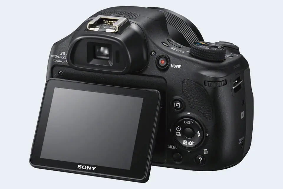 Sony HX400V: is the screen flexible?