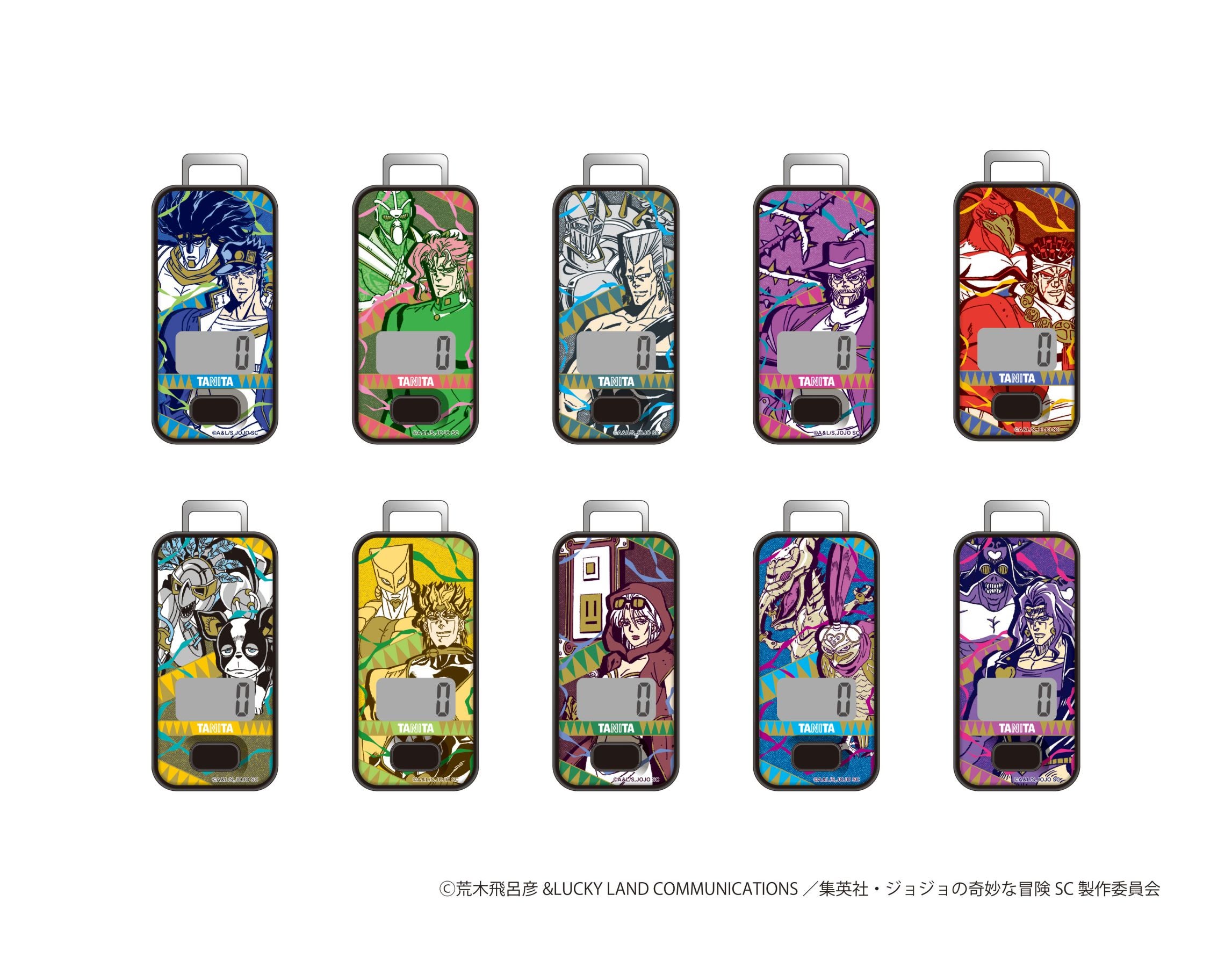 アニメ『ジョジョの奇妙な冒険』とコラボレーションした商品を発売