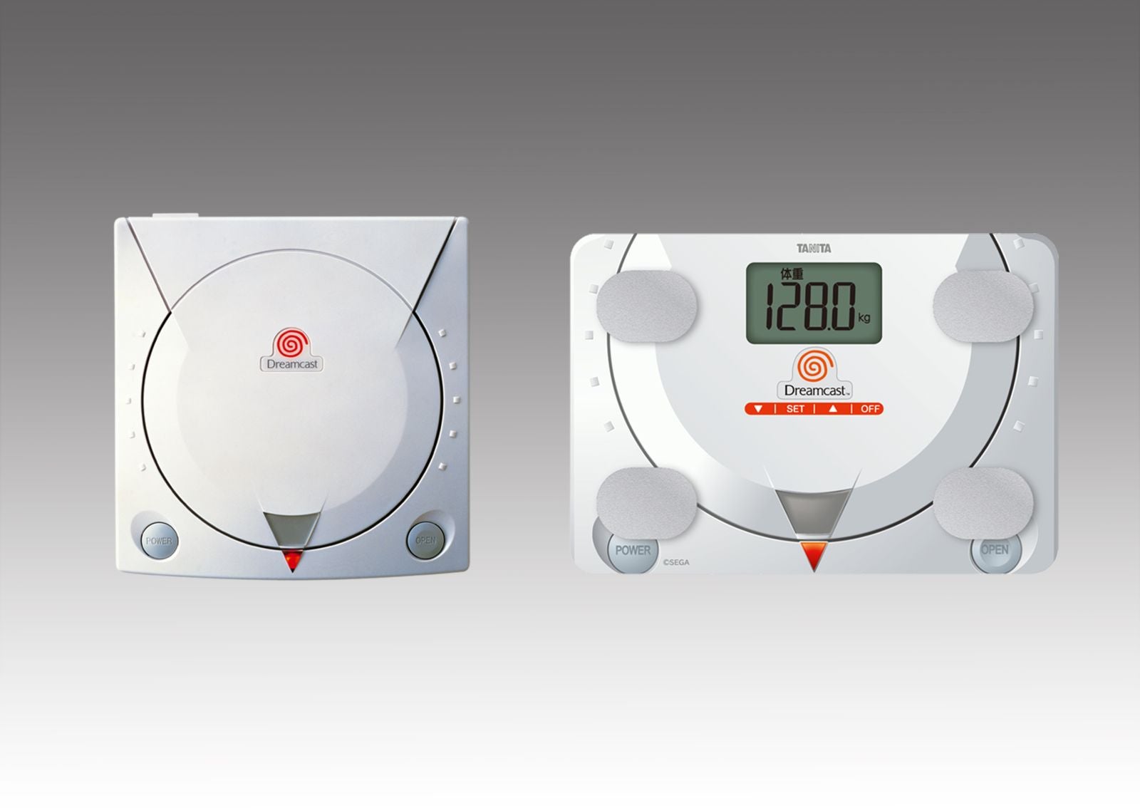 メガドライブ体組成計」「ドリームキャスト体組成計」を発売｜プレス