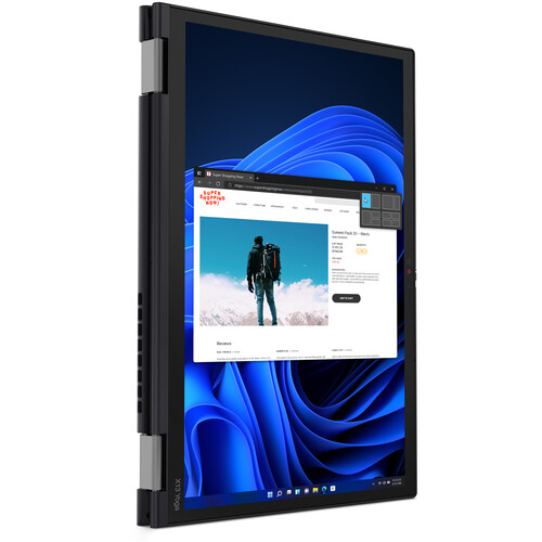 LENOVO THINKPAD X13 YOGA Gen 3 Laptop - 12th Gen i7-1265U, 16GB