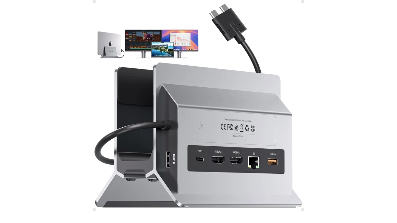 PULWTOP、Apple M4チップ以降のMacBook Air/Proでデュアルモニター出力