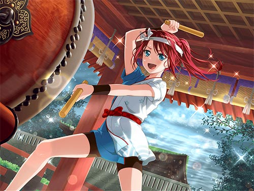 バンドリ！ガルパ】[和太鼓の魅力]宇田川巴のスキルとイラスト | AppMedia