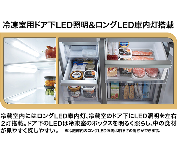 AQR-TZ51P | 容積512L | TZ series（TZシリーズ） | 冷蔵庫 | アクア