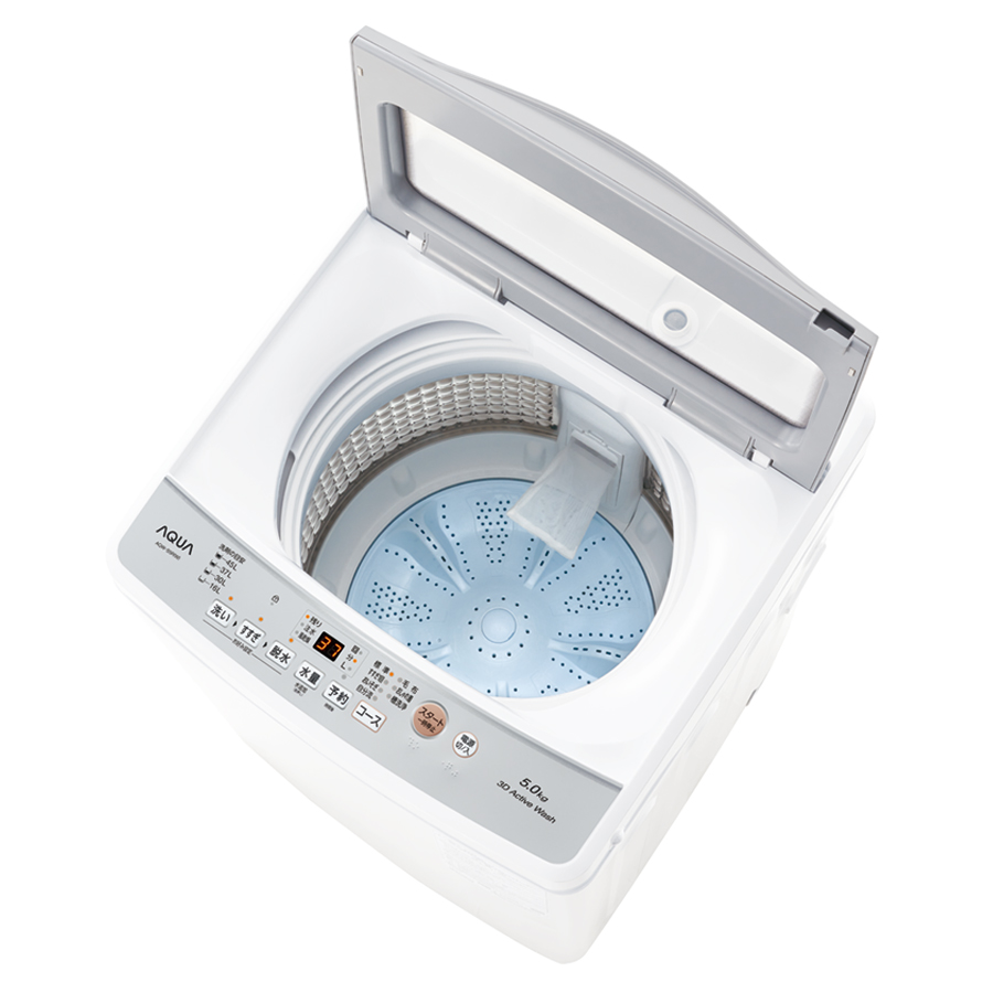 一人暮らしの強い味方！5kgタイプの全自動洗濯機が初めての方に