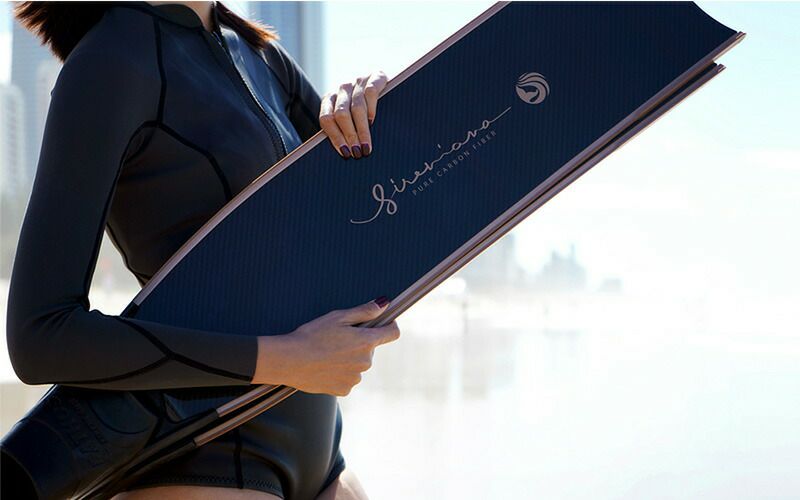 AQROS限定販売ロングフィン フリーダイビング SIRENIANA シレニアナ