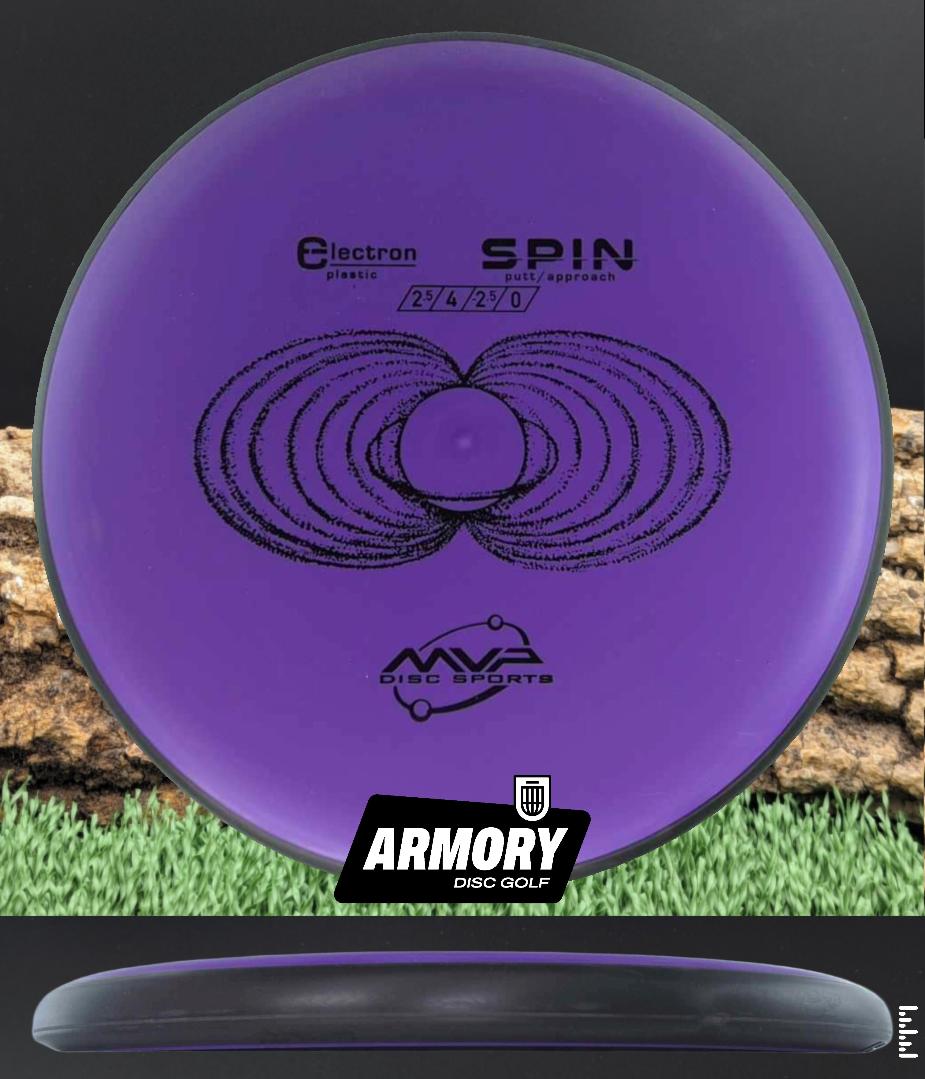 MVP Electron Spin – Understable Flippy Putter – Armory Disc Golf