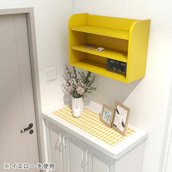 ディスプレイラック 棚付き ナチュラル｜aster WallBox 600×400 aino