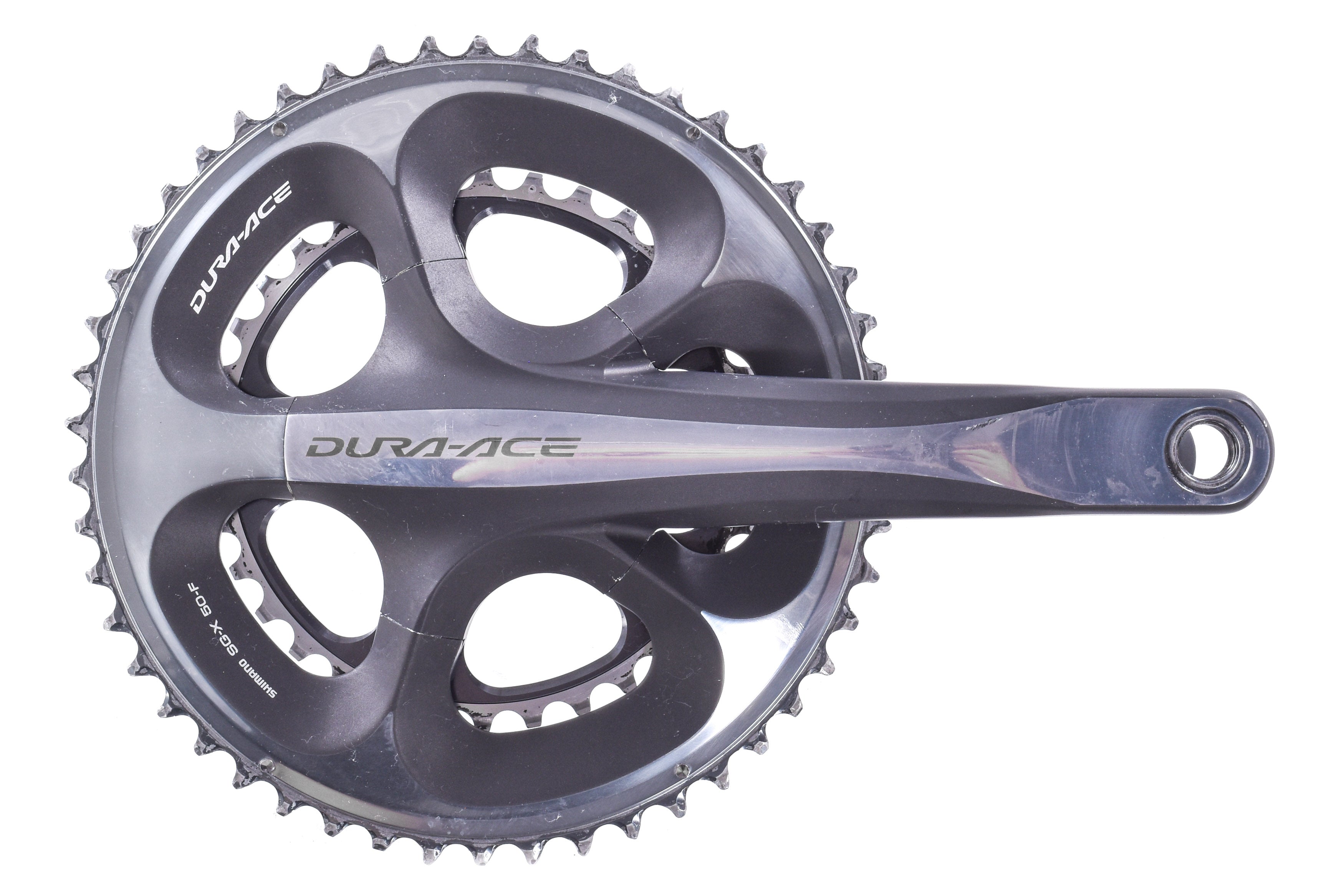 USED Shimano Dura-Ace FC-7950 50/34T 175mm Compact Crankset 2x10 Speed