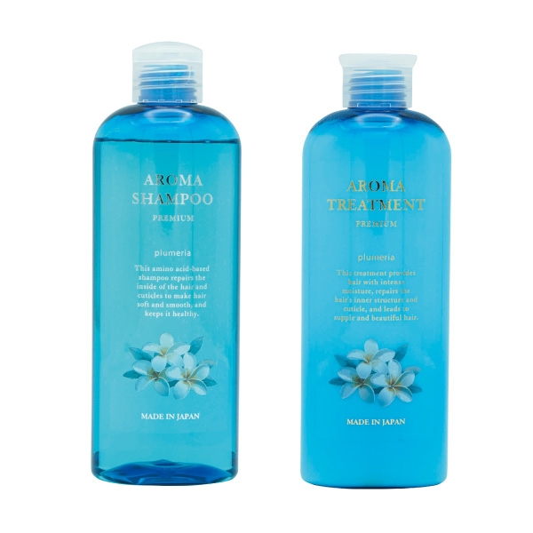 ハピネス プレミアム アロマシャンプー/トリートメント プルメリア