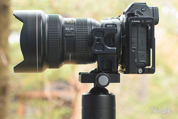 プレートレビュー】Nikon FTZ マウントアダプター専用 プレート検証