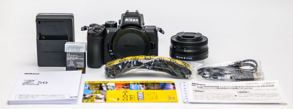 カメラレビュー】Nikon APS-Cミラーレス一眼 Z50 開封&ちょい触り