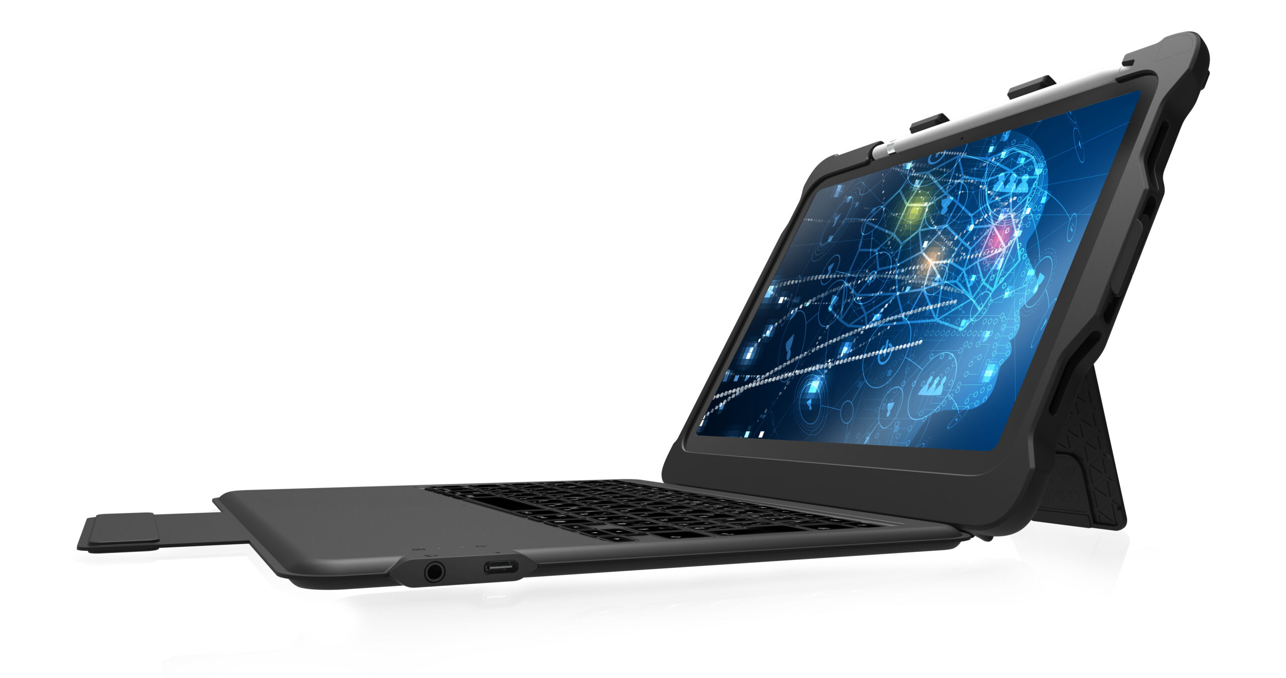 GIGAスクール・教育市場対応】STM Dux キーボード一体型iPadケース USB