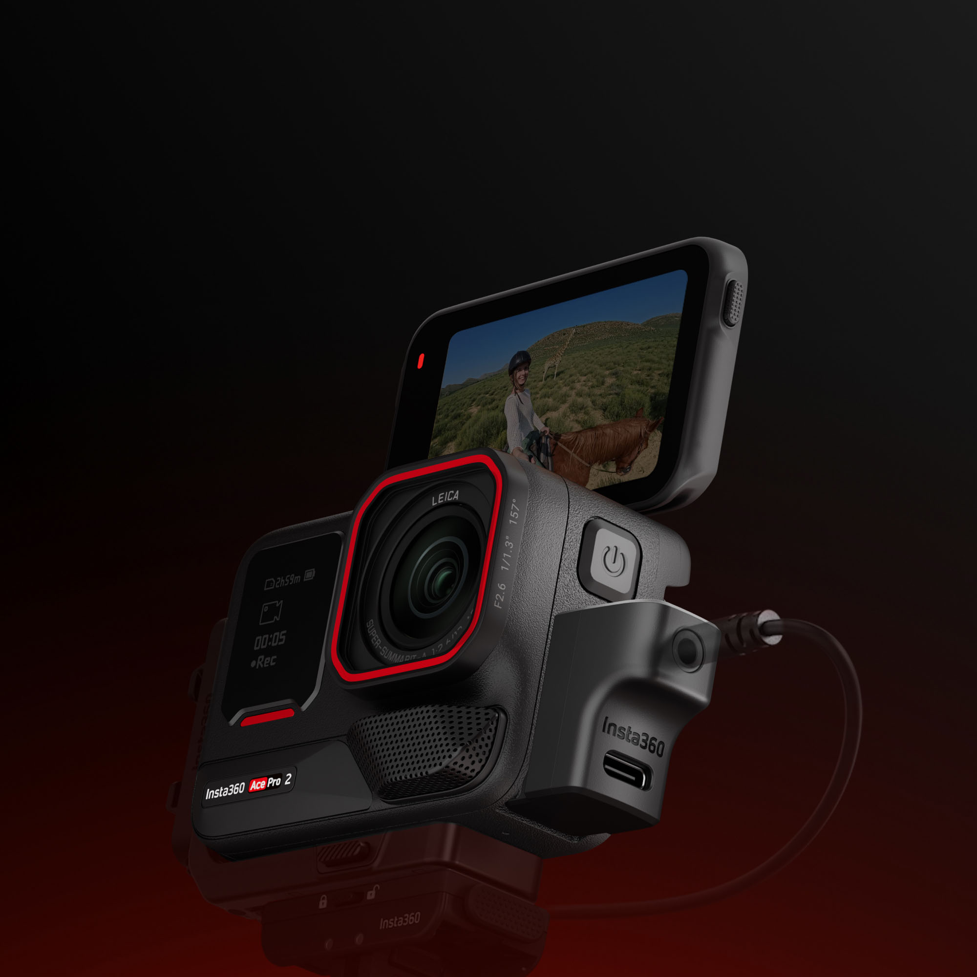 Insta360 Aceシリーズ用 マイクアダプター - Insta360 - 株式会社