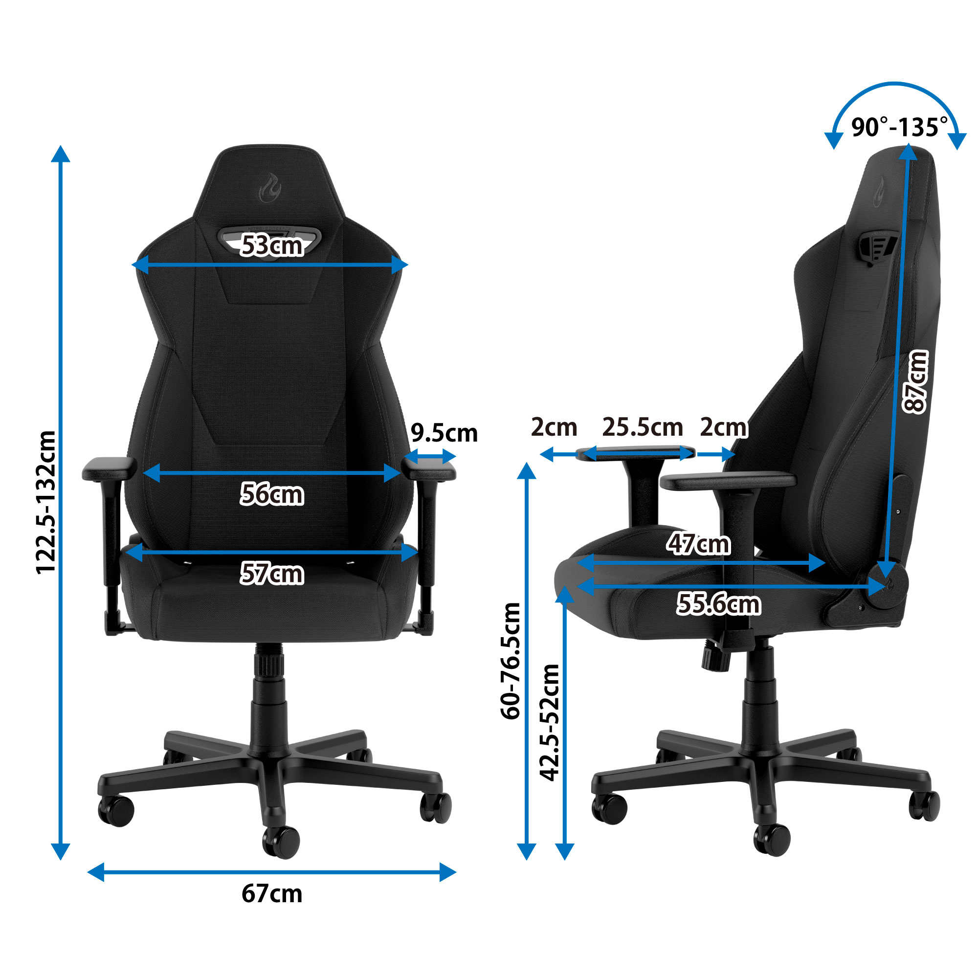 Nitro Concepts S300 PRO - ゲーミングチェア - 株式会社アーキサイト