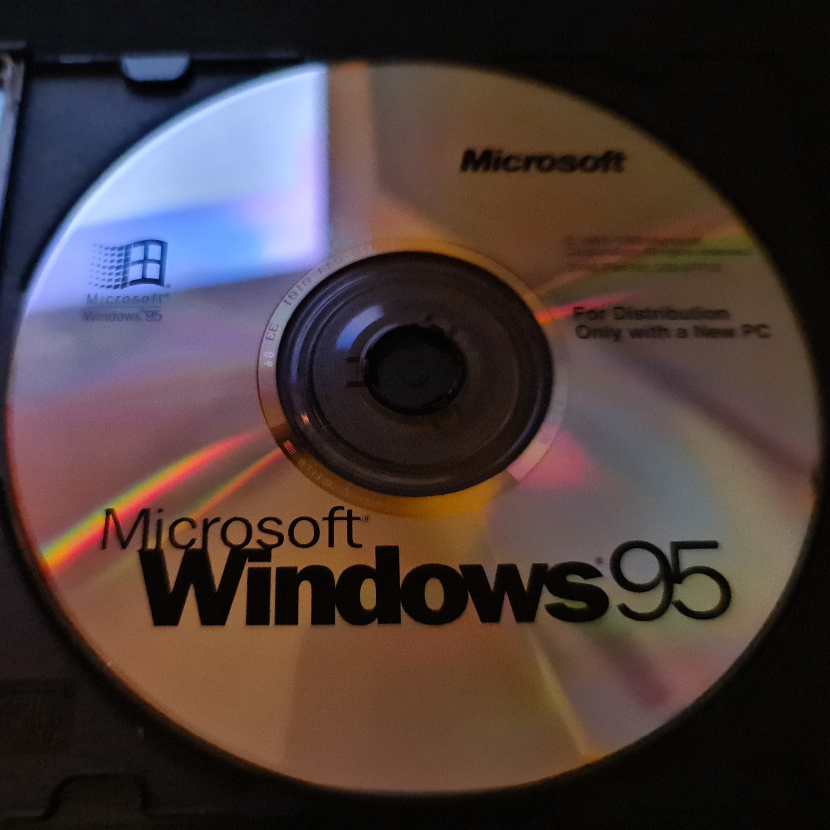Windows 95 CD-ROM (OEM Version A, 000-27722) : Microsoft : Free