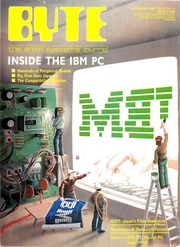 Byte Magazine Volume 08 Number 11 - Inside the IBM PC (RESCAN