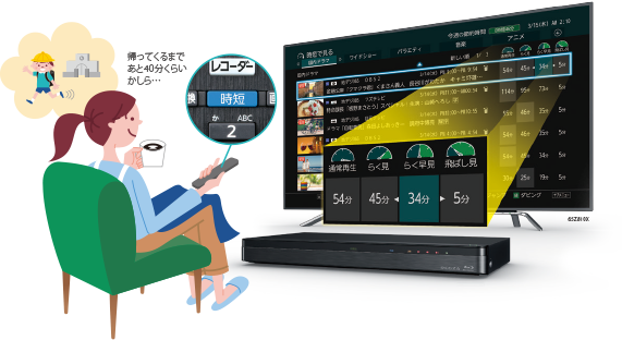 DBR-T1009/見る・録（と）る/見る｜レグザブルーレイ/レグザタイム