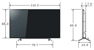 仕様表/49V型Z700X｜テレビ｜REGZA：東芝