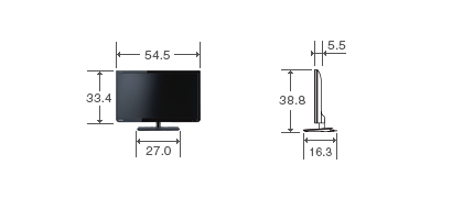 仕様表/23V型S8｜テレビ｜REGZA：東芝