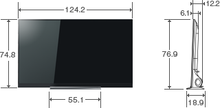 仕様表/55V型BZ710X｜テレビ｜REGZA：東芝