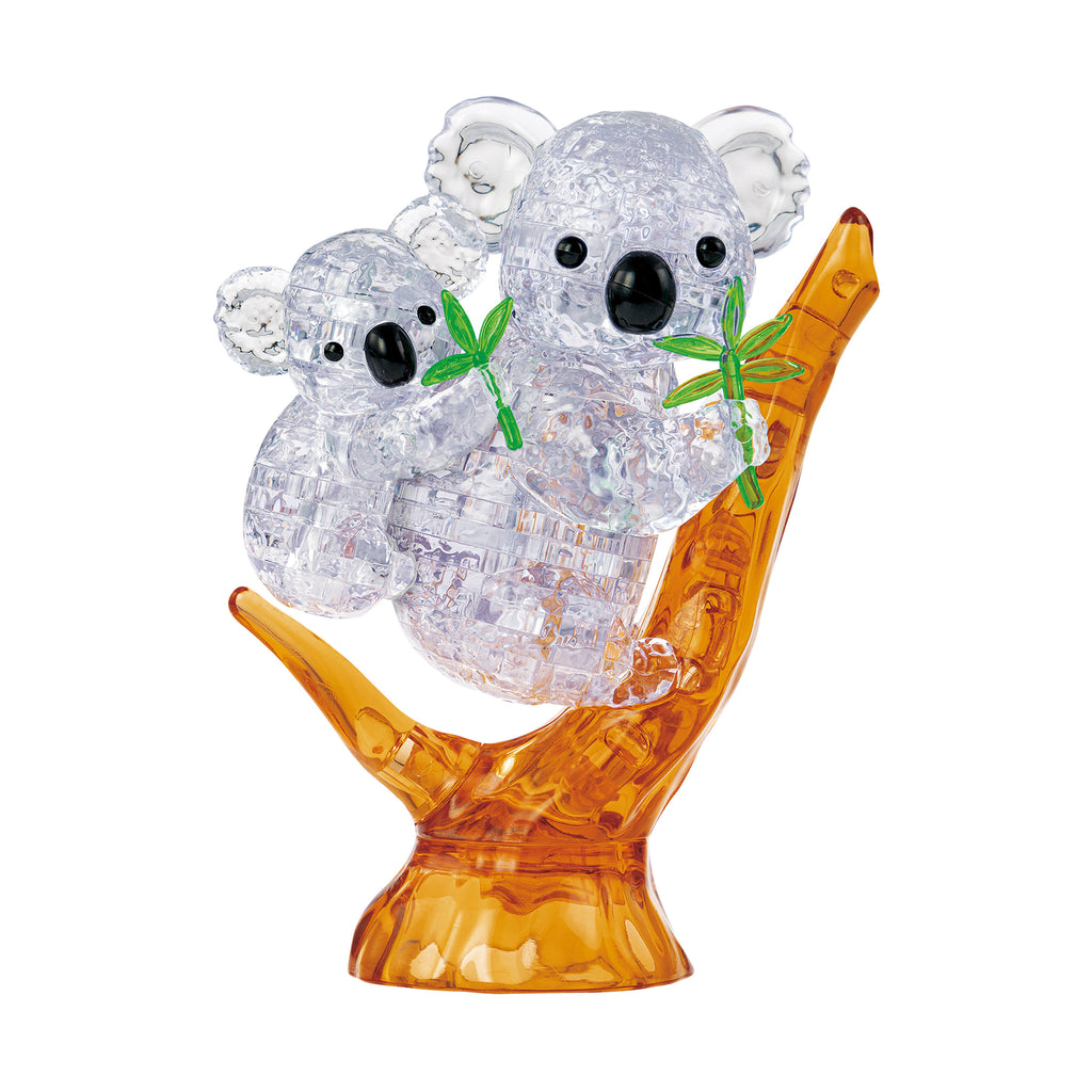 3D Crystal Puzzle - Koala and Baby: 60 Pcs | AreYouGame